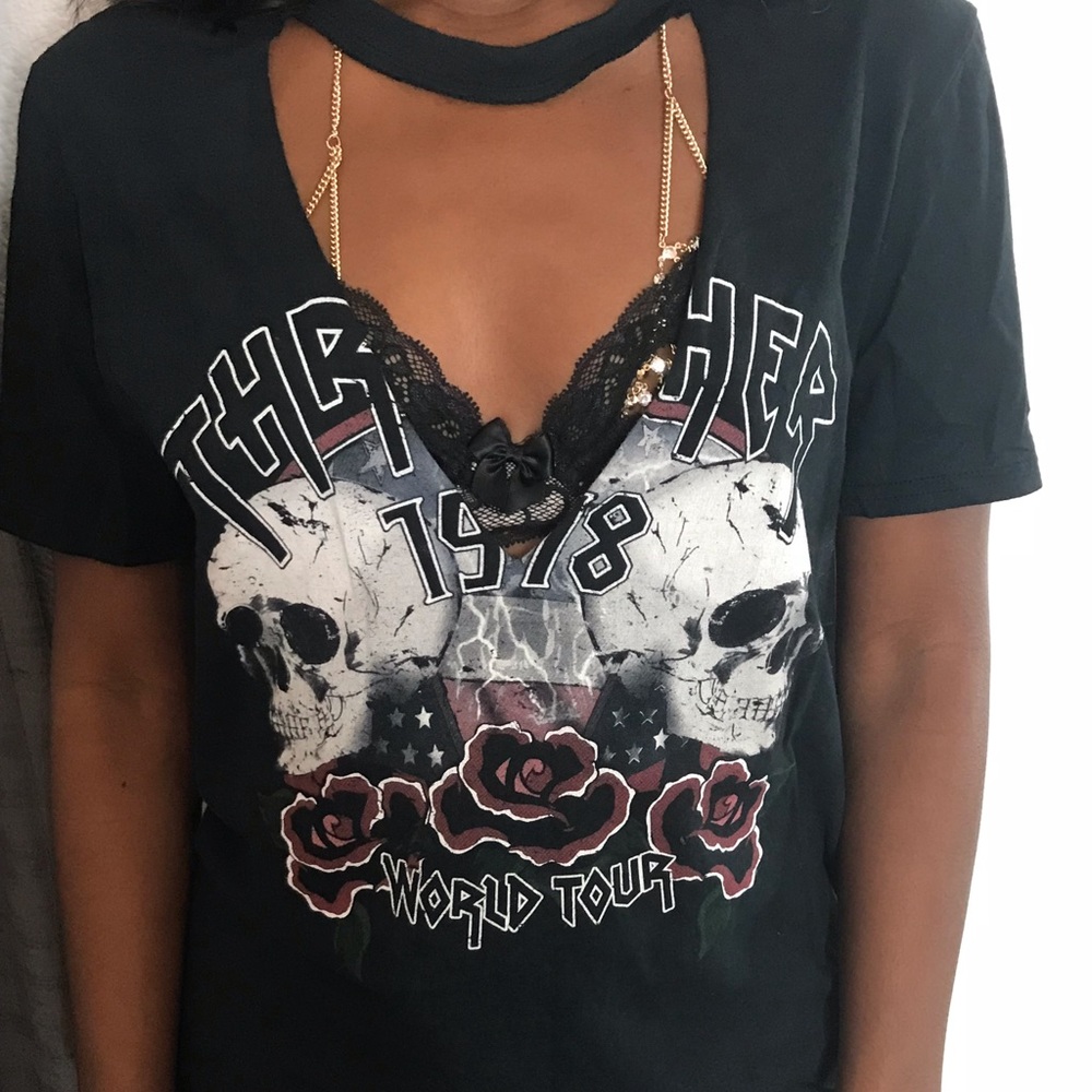 Cut out Thrasher tee